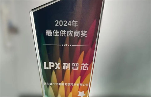 利普芯微電子榮獲華潤微電子2024年“最佳供應商獎”！